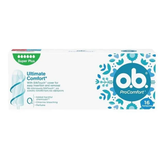 OB ProComfort Tampon Super Plus, 16pcs