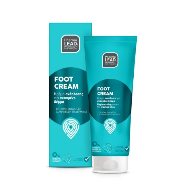 Pharmalead Foot Cream Κρέμα Ενυδάτωσης & Ανανέωσης για τα Πόδια, 75ml