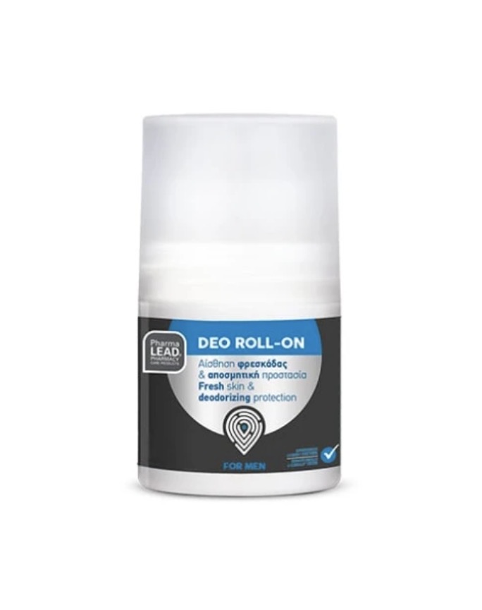 Pharmalead Men Deo Roll-on Ανδρικό Αποσμητικό, 50ml PHARMALEAD | Φαρμακείο Κατιρτζόγλου