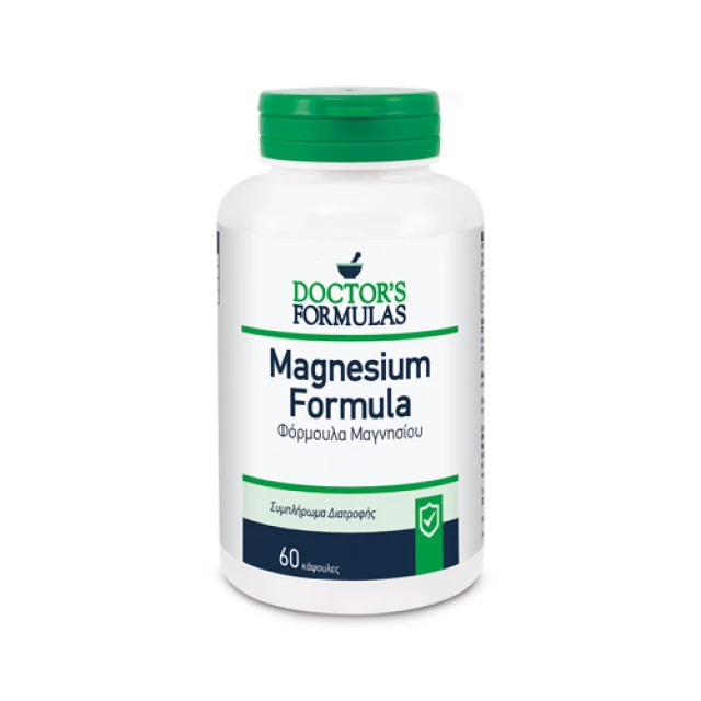 Doctor's Formulas Magnesium Formula, 60caps - Φαρμακείο Κατιρτζόγλου