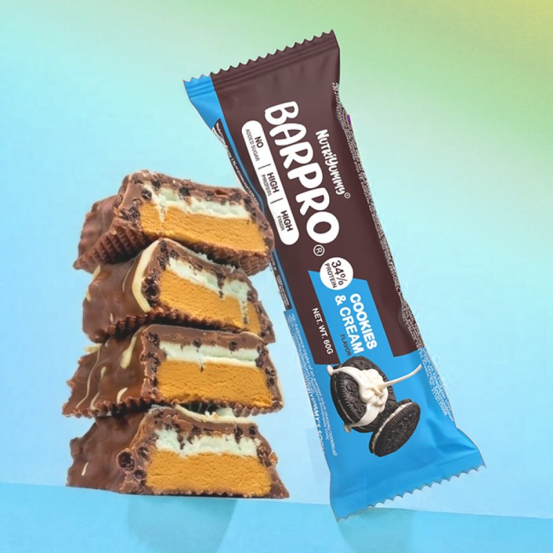 Nutriyummy Barpro Coocies & Cream 60g 