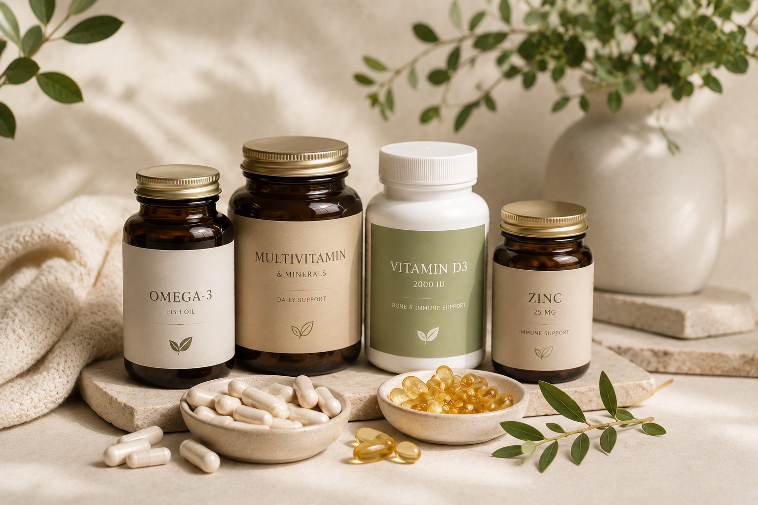 💊 Συμπληρώματα Διατροφής & Βιταμίνες
