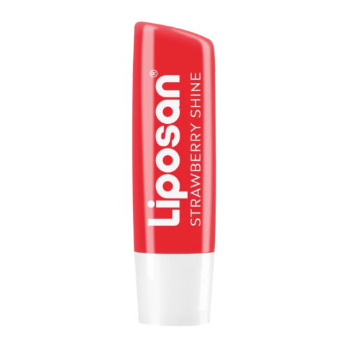 Liposan Strawberry Fruity Shine Φράουλα Ενισχύει τα Χείλη με ένα Απαλό αλλά Χυμώδες Κόκκινο της Φράουλας για Λαμπερό Αποτέλεσμα, 4.8g