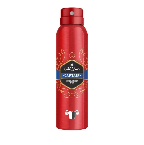 Old Spice Captain Deodorant Spray Αποσμητικό Σπρέι για Άνδρες, 150ml