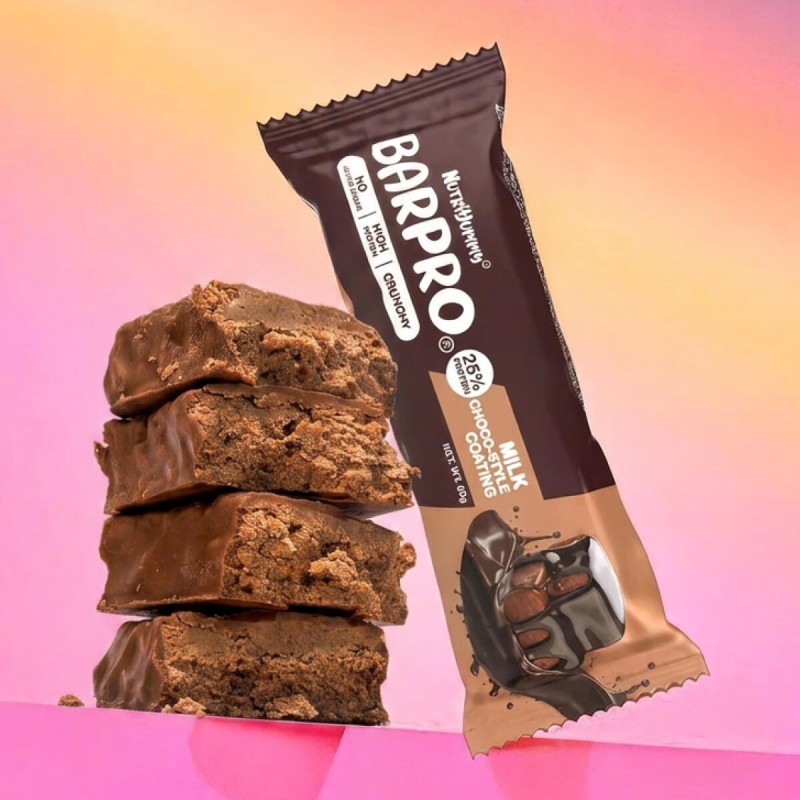 Nutriyummy  BarPro Milk Choco 60gr
